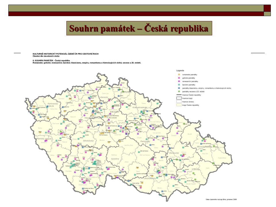 Souhrn památek – Česká republika