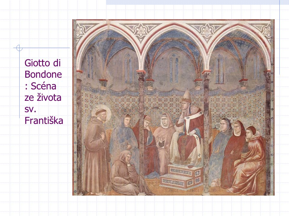 Giotto di Bondone: Scéna ze života sv. Františka