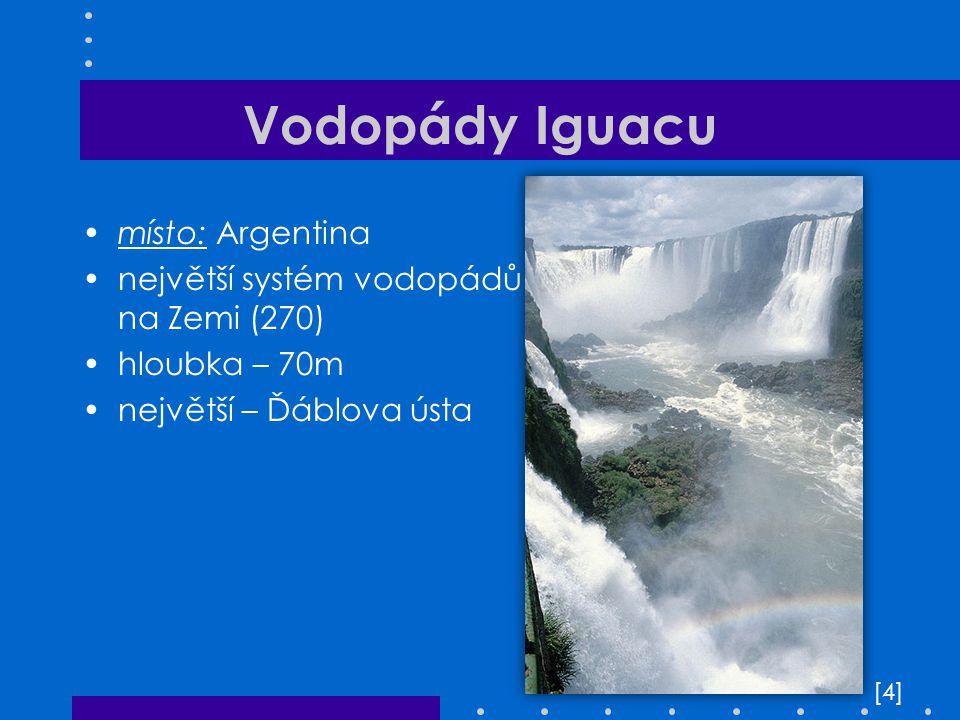 Vodopády Iguacu místo: Argentina