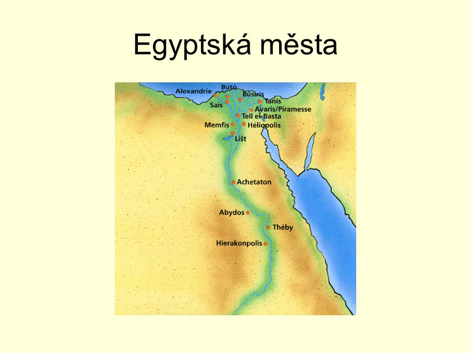 Egyptská města