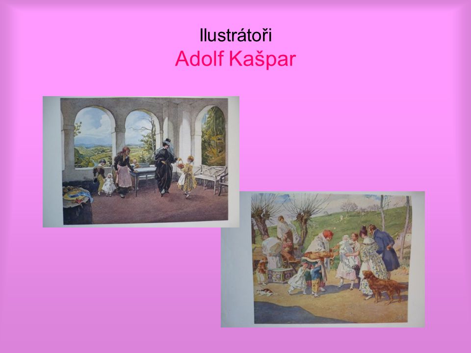 Ilustrátoři Adolf Kašpar