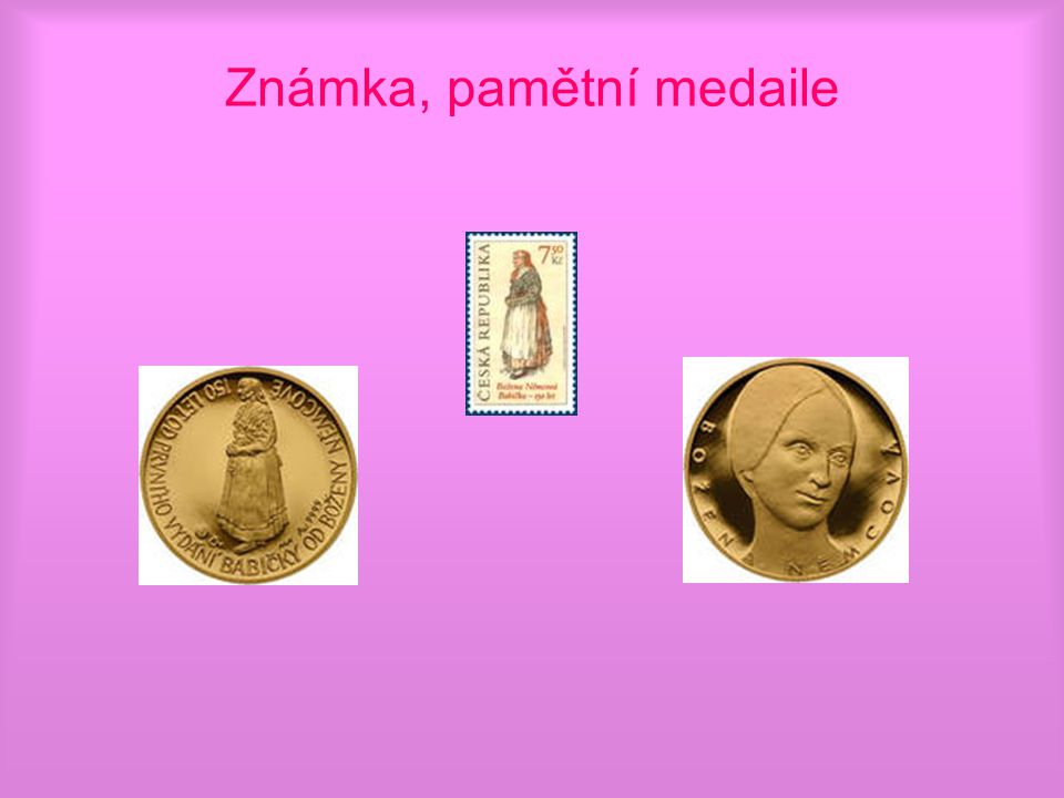 Známka, pamětní medaile