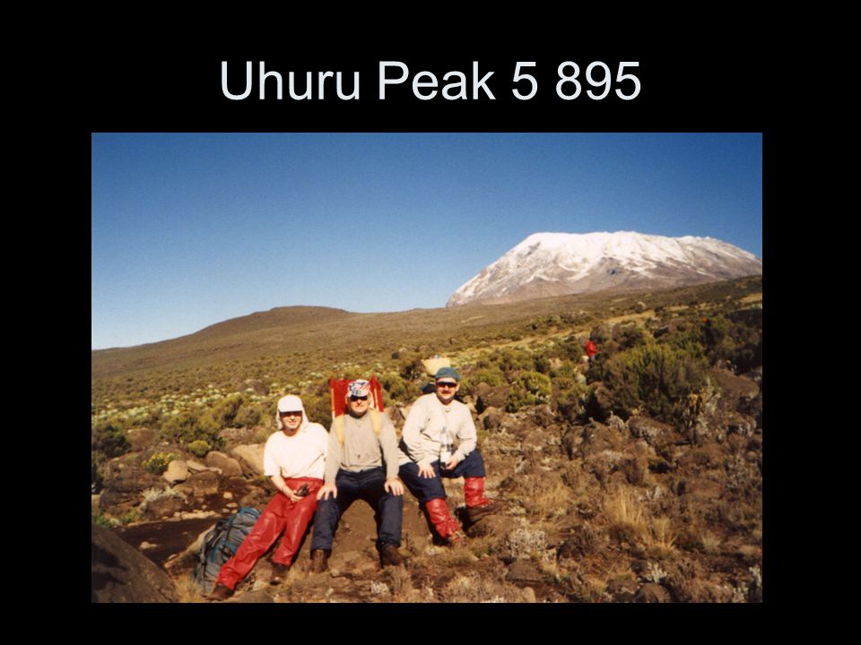 Uhuru Peak 5 895