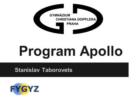 Program Apollo Stanislav Taborovets.