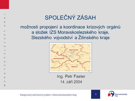 Integrovaný záchranný systém v Moravskoslezském kraji