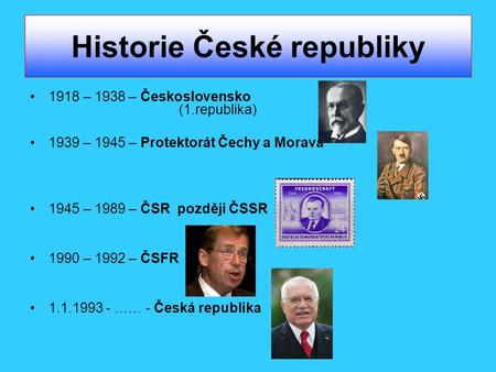 Historie České republiky