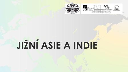 Jižní Asie a indie.
