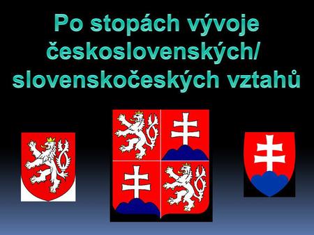 slovenskočeských vztahů