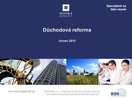 Důchodová reforma červen 2012