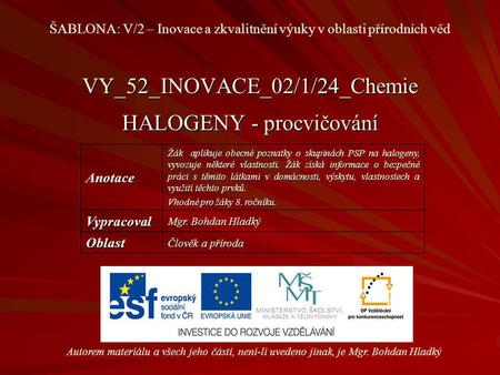 VY_52_INOVACE_02/1/24_Chemie