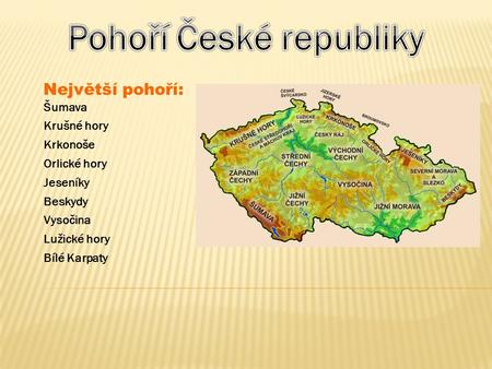 Pohoří České republiky