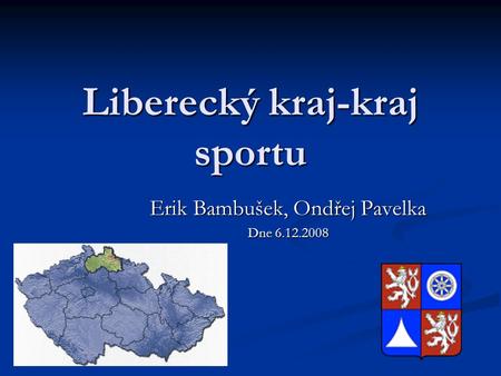Liberecký kraj-kraj sportu