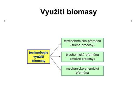 technologie využití biomasy