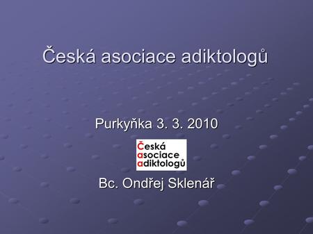 Česká asociace adiktologů