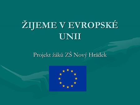 Projekt žáků ZŠ Nový Hrádek