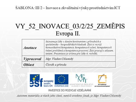 VY_52_INOVACE_03/2/25_ZEMĚPIS