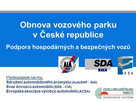 Obnova vozového parku v České republice