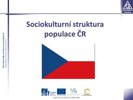 Sociokulturní struktura populace ČR