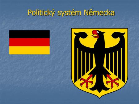 Politický systém Německa