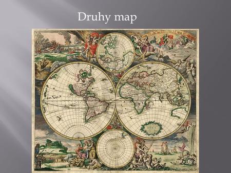 Druhy map.