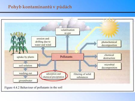 Pohyb kontaminantů v půdách