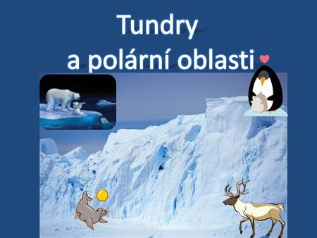 Tundry a polární oblasti.
