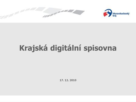 Krajská digitální spisovna 17. 12. 2010. Vazby mezi projekty 2 Vysvětlivky: TCK … Technologické centrum kraje eSpS … Elektronická spisová služba DUD …