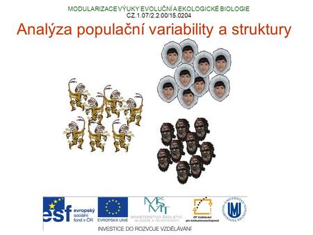 Analýza populační variability a struktury