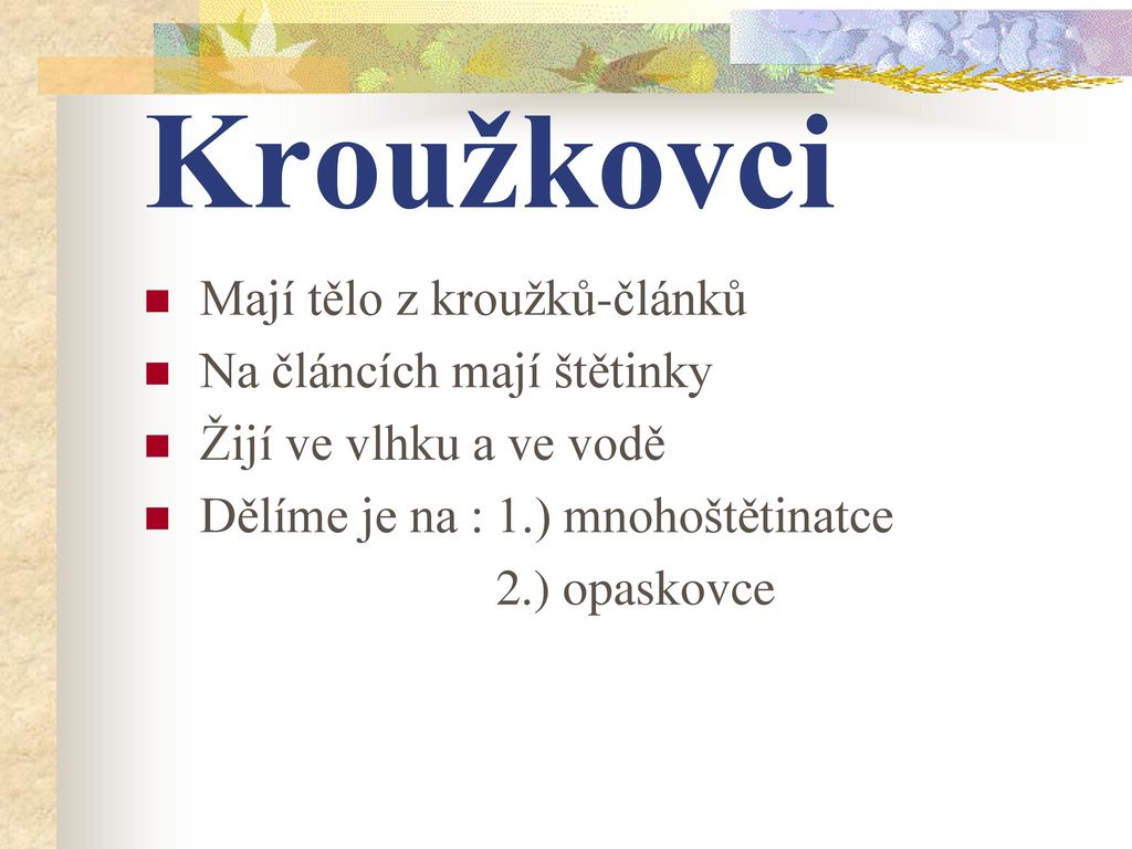 Kde ziji Krouzkovci?