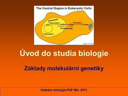 Úvod do studia biologie