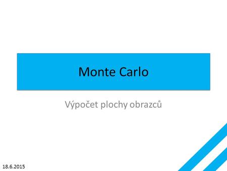 Výpočet plochy obrazců