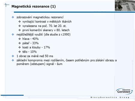 Magnetická rezonance (1)