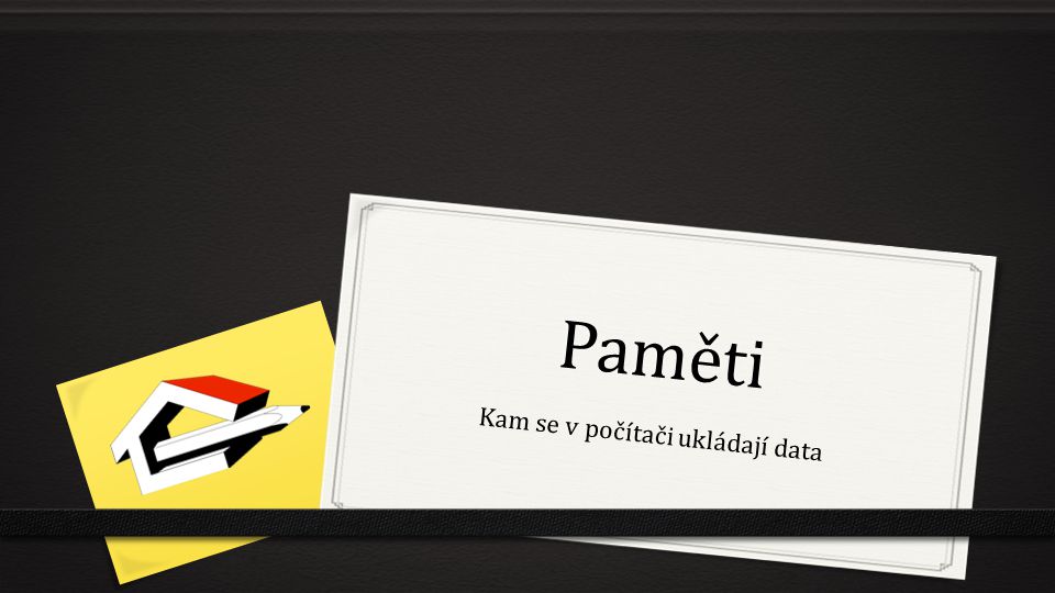 Kam se v počítači ukládají data?