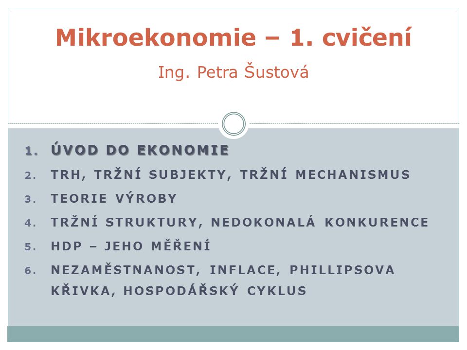 Co je TC mikroekonomie?