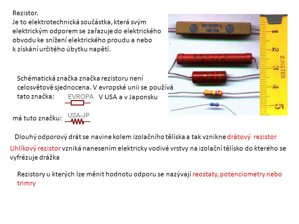 Jak se Znaci rezistory?