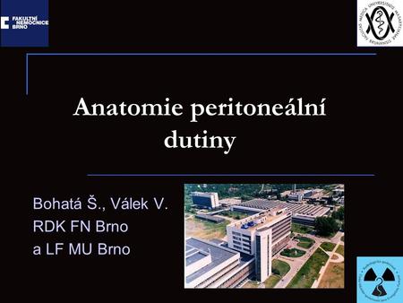 Anatomie peritoneální dutiny