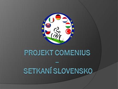 Obsah 1. Odjezd 2. Hotel 3. Oficiální uvítání 4. Slovenská škola v Šal‘e 5. Šal‘a 6. Tvorba slovníku 7. Cyklo výlet 8. Výlet do Bratislavy 9. Odjezd.