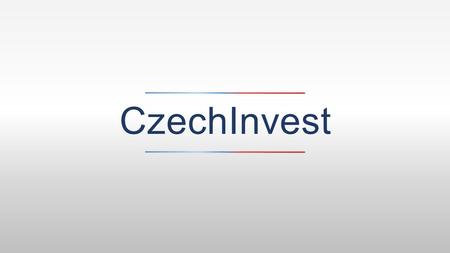 CzechInvest. Investice Finanční podpora investic 2014 40 % 25 % 2015.