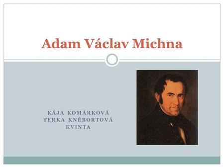  Adam Václav Michna
