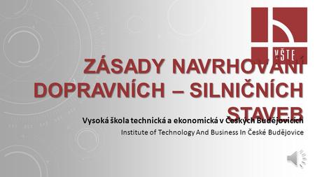 zásady navrhování dopravních – silničních staveb