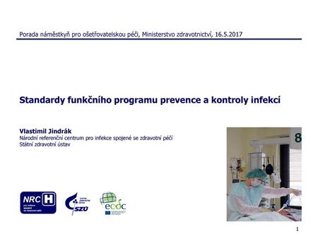 Standardy funkčního programu prevence a kontroly infekcí