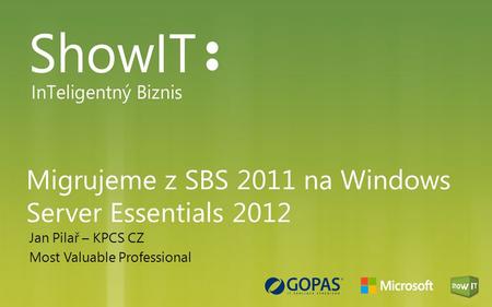 Migrujeme z SBS 2011 na Windows Server Essentials 2012
