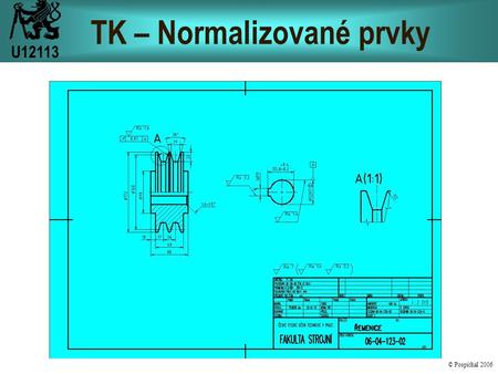 TK – Normalizované prvky