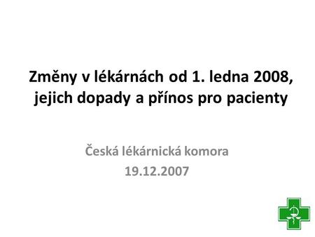 Česká lékárnická komora