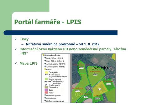Portál farmáře - LPIS Tisky
