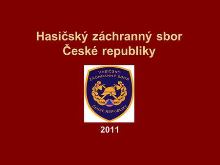 Hasičský záchranný sbor České republiky