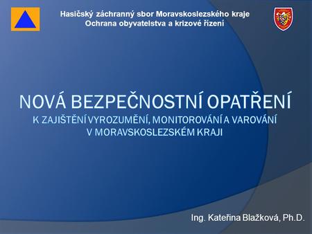 Ing. Kateřina Blažková, Ph.D.