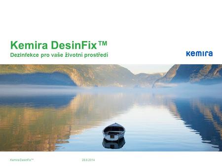 Kemira DesinFix™ Dezinfekce pro vaše životní prostředí