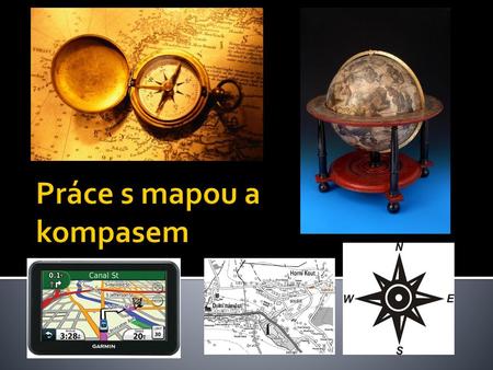 Práce s mapou a kompasem
