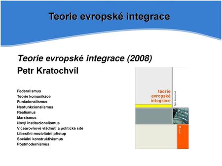 Teorie evropské integrace